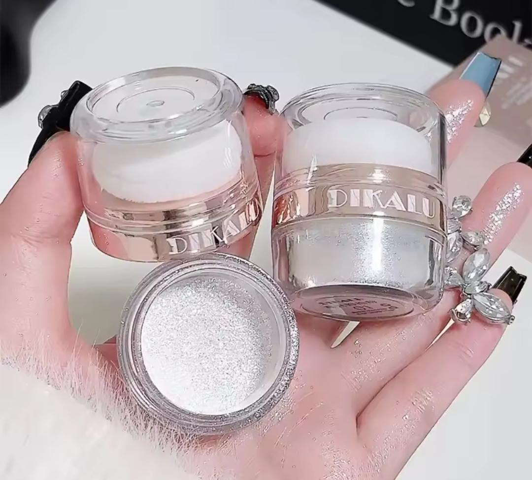 Pudră Iluminatoare cu Sclipici - Glitter Fairy - Extensii de par București